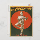 wizard van OZ-Poster Briefkaart (Voorkant / Achterkant)