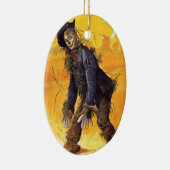 wizard van Oz Scarecrow Keramisch Ornament (Rechts)