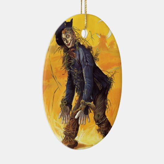  wizard van Oz Scarecrow Keramisch Ornament (Rechts)