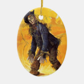  wizard van Oz Scarecrow Keramisch Ornament (Voorkant)