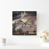 WIZARD VAN OZ-TWISTER VIERKANTE KLOK (Huis)