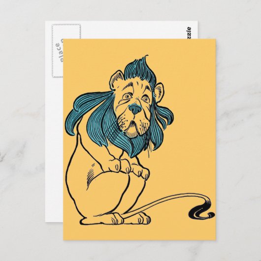 wizard van OZ W. W. Denslow Briefkaart (Voorkant / Achterkant)