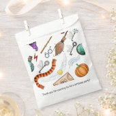 Wizard verjaardagsfeestje bedankzakje (Geknipt)