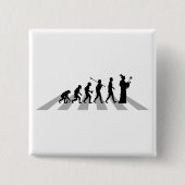 Wizard Vierkante Button 5,1 Cm (Voorkant)