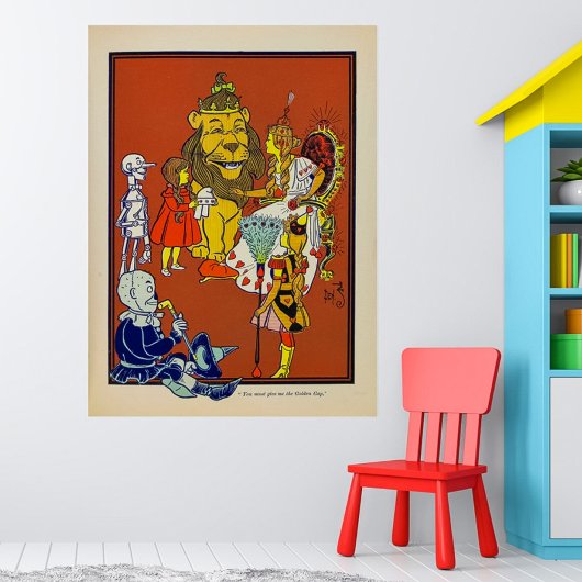 wizard voor OZ - grote afdrukken Poster