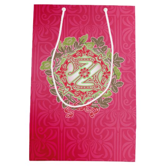  wizard voor Oz-kerstcadeau Medium Cadeauzakje (Achterkant)