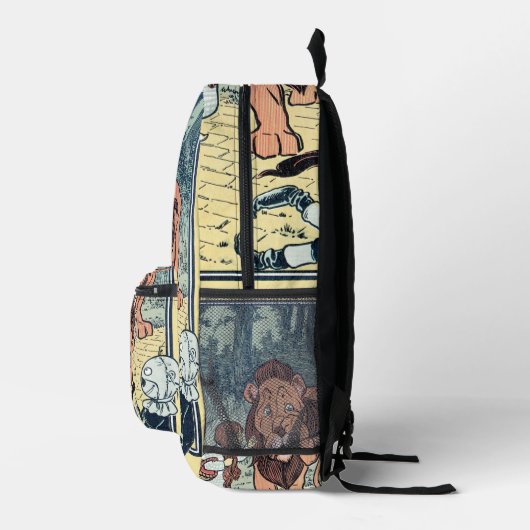  wizard voor Oz-tekens, Gele Brick Road Bedrukte Rugzak (Rechts)