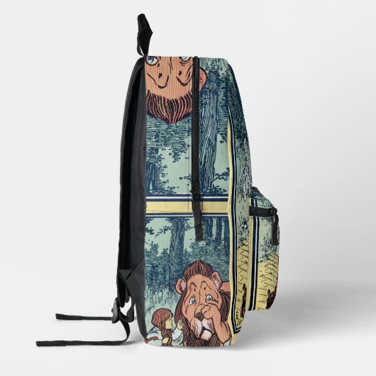  wizard voor Oz-tekens, Gele Brick Road Bedrukte Rugzak (Links)