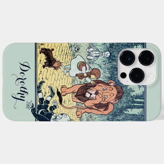  wizard voor Oz-tekens, Gele Brick Road Case-Mate iPhone Case (Achterkant (horizontaal))