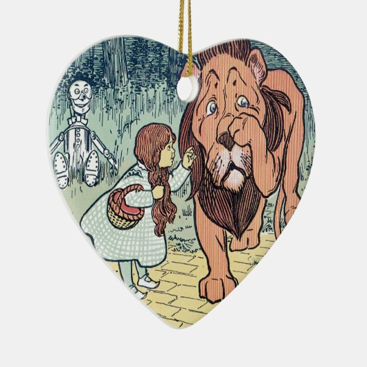  wizard voor Oz-tekens, Gele Brick Road Keramisch Ornament (Rechts)