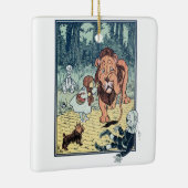  wizard voor Oz-tekens, Gele Brick Road Keramisch Ornament (Rechts)