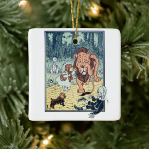  wizard voor Oz-tekens, Gele Brick Road Keramisch Ornament