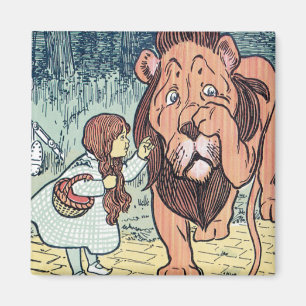 wizard voor Oz-tekens, Gele Brick Road Magneet