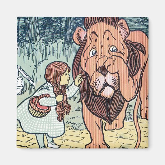  wizard voor Oz-tekens, Gele Brick Road Magneet (Voorkant)