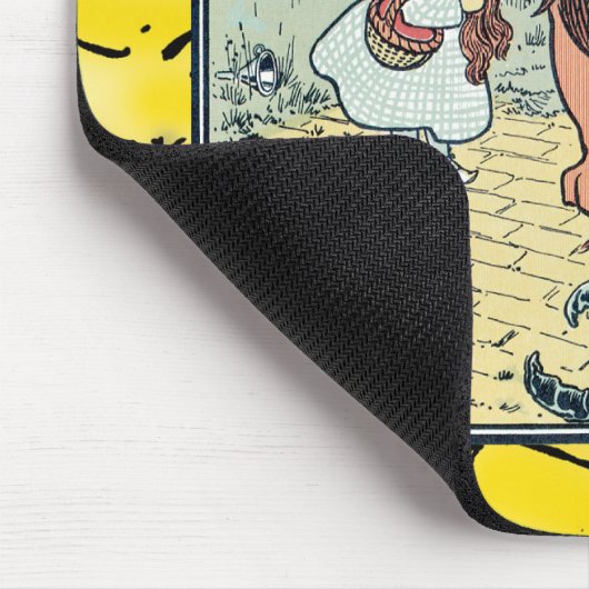  wizard voor Oz-tekens, Gele Brick Road Muismat (Hoek)