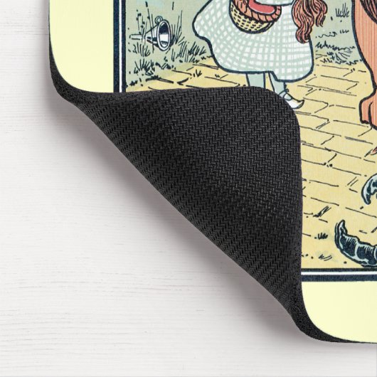  wizard voor Oz-tekens, Gele Brick Road Muismat (Hoek)