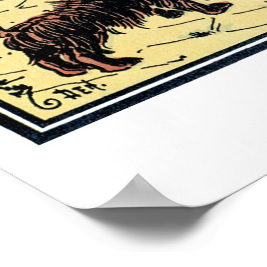  wizard voor Oz-tekens, Gele Brick Road Poster (Hoek)