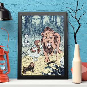 wizard voor Oz-tekens, Gele Brick Road Poster