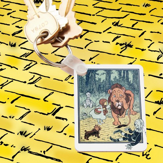 wizard voor Oz-tekens, Gele Brick Road Sleutelhanger