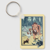  wizard voor Oz-tekens, Gele Brick Road Sleutelhanger (Voorkant)