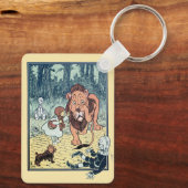  wizard voor Oz-tekens, Gele Brick Road Sleutelhanger (Achterkant)