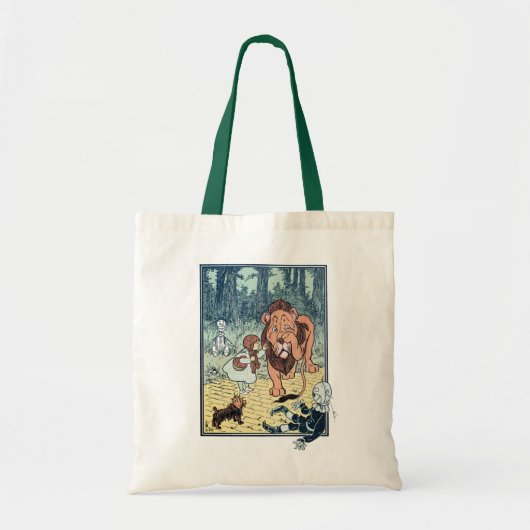 wizard voor Oz-tekens, Gele Brick Road Tote Bag (Voorkant)