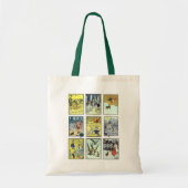 wizard voor Oz-tekens, Gele Brick Road Tote Bag (Voorkant)