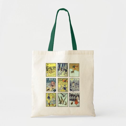 wizard voor Oz-tekens, Gele Brick Road Tote Bag (Voorkant)