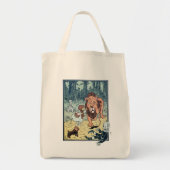  wizard voor Oz-tekens, Gele Brick Road Tote Bag (Voorkant)