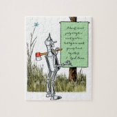  wizard voor Oz, Tinman Reading Sign Legpuzzel (Verticaal)