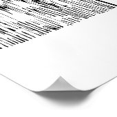  wizard voor Oz, Tinman Reading Sign Poster (Hoek)