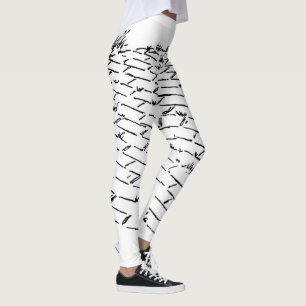 wizard voor Oz Yellow Brick Road Pattern Leggings