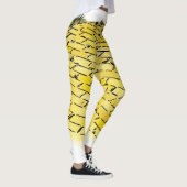 wizard voor Oz Yellow Brick Road Pattern Leggings (Rechts)