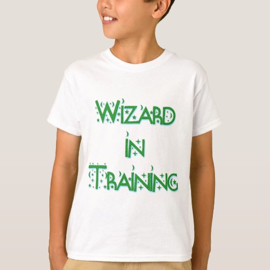 Wizard voor training t-shirt (Voorkant)