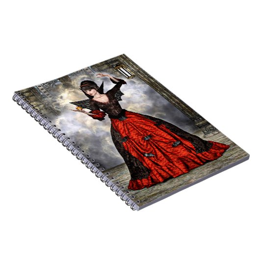 Wizard vrouw notitieboek (Rechterzijde)