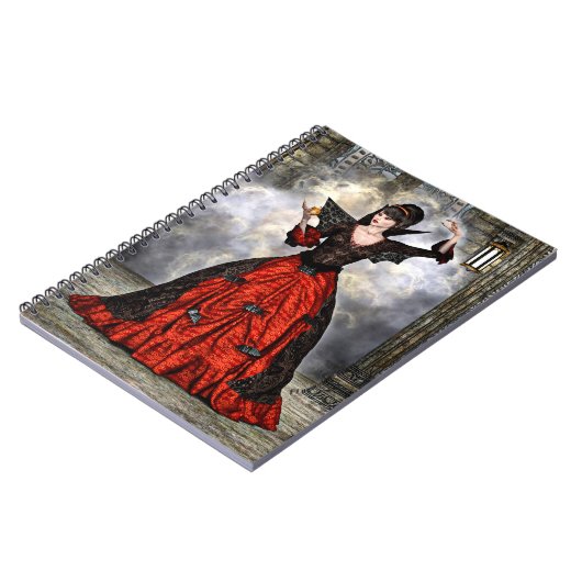 Wizard vrouw notitieboek (Linkerzijde)