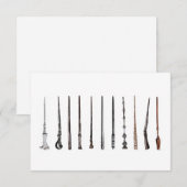 Wizard Wands  Bedankkaart (Voorkant / Achterkant)