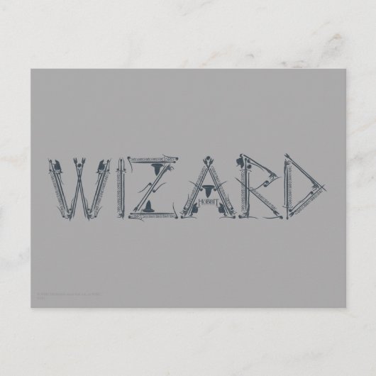 Wizard Weapon Collage Briefkaart (Voorkant)