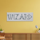 Wizard Weapon Collage Canvas Afdruk (Insitu (Woonkamer))