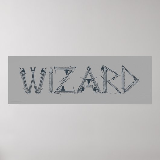 Wizard Weapon Collage Poster (Voorkant)