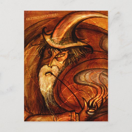 Wizard Wmaakt Briefkaart (Voorkant)