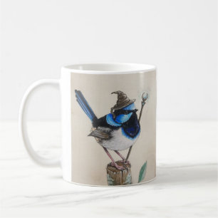 Wizard Wren en Fantasy Robin - vogelMok Koffiemok