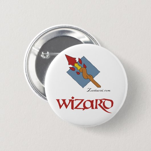 wizard Zantarni Iconic Ronde Button 5,7 Cm (Voorkant /achterkant)