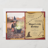 Wizardfotouitnodiging Kaart (Voorkant)