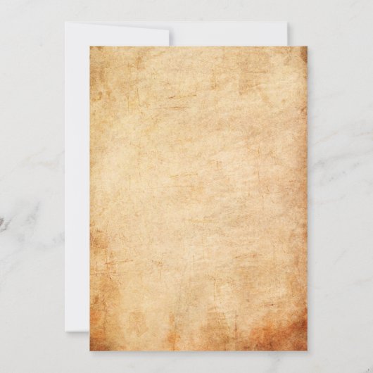 Wizarding Baby shower Invitation - Meisje Kaart (Achterkant)