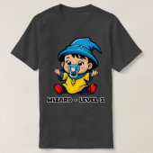 Wizardniveau T-shirt (Design voorkant)