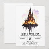 Wizardry en Wonder Verjaardag Kaart (Voorkant / Achterkant)