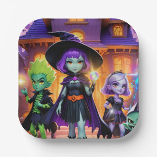 Wizards and Ghouls Party Paper Bord