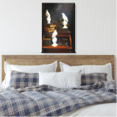 Wizards-bibliotheek Canvas Afdruk (Insitu (Slaapkamer))