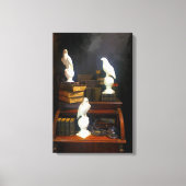 Wizards-bibliotheek Canvas Afdruk (Voorkant)